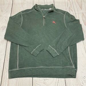 Tommy Bahama Tobago Bay Half-zip sweatshirt Medium